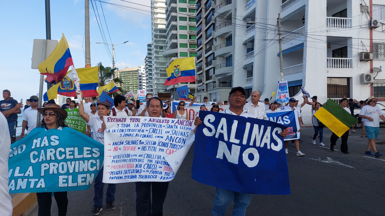 Salinas se levanta contra la construcción de cárcel