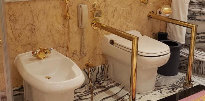Los baños de oro, podríamos decir que se hizo aquí la "popo" más cara del mundo