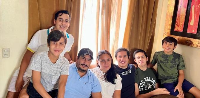 Familia de brasileña y ecuatoriano