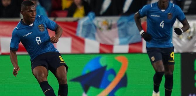 Ecuador llega al juego contra Italia tras chocar con Guatemala.