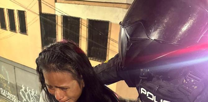 Policía salvó a una mujer en La Marín