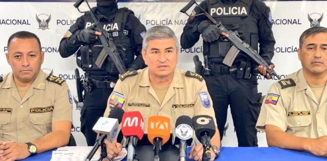 Fabary Montalvo, jefe policial de la Subzona Manabí