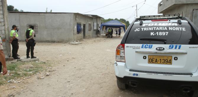 La Policia resguardó el velorio del adolescente para evitar altercados en el sector.