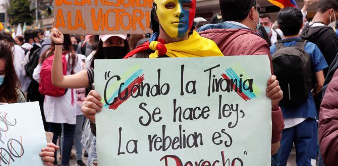 En Bogotá se han concentrado las manifestaciones.