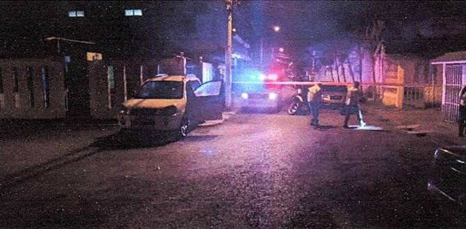 Foto del parte policial caso balacera Alborada Quinta etapa