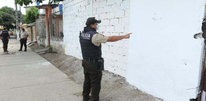 La primera semana de junio el rostro de un presunto sicario, Diego Flores, fue dibujado en la pared de Durán. Días después el Municipio pintó de blanco el muro.