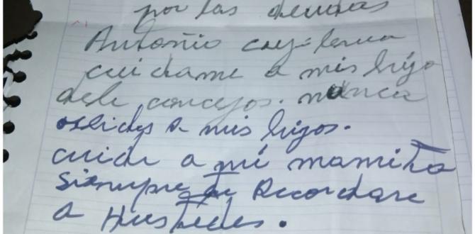 El chimboracense escribió una carta donde explica los motivos de su suicidio.