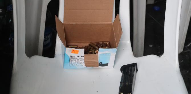 Una caja de bala y una alimentadora de arma de fuego se halló en el inmueble.