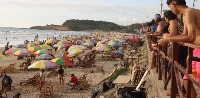 Playas de la costa durante Carnaval