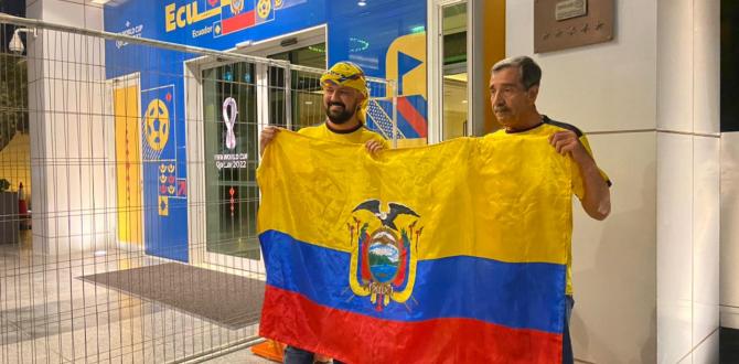 Ecuatorianos llegaron hasta el hotel donde se hospeda la Tri