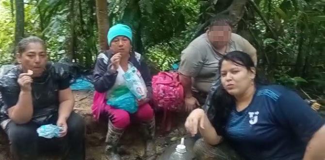 Este vídeo fue grabado el 1 de diciembre y afirmaron haber pasado la selva colombiana.