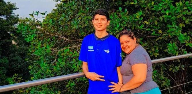 Mariana Sáenz está orgullosa de que su hijo practique atletismo, aunque a veces tiene que rebuscárselas vendiendo empanadas, para poder costear los más de $ 10 semanales que Christopher gasta en pasaje para ir a entrenar.