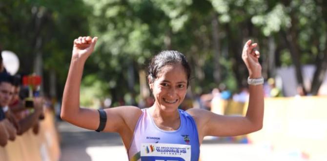 Magaly Bonilla clasificó al Mundial de Atletismo