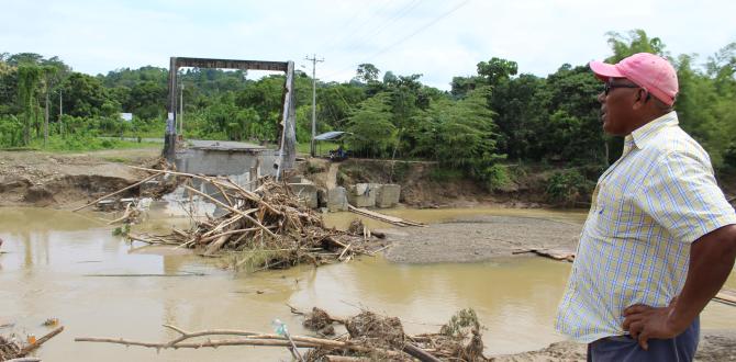 Inundaciones en Muisne