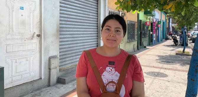 Martha Cobeña, habitante del sector sur de Guayaquil.