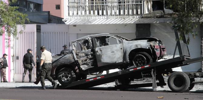 El 31 de agosto de 2023 estalló un segundo coche bomba en Quito. El primero fue la noche anterior.