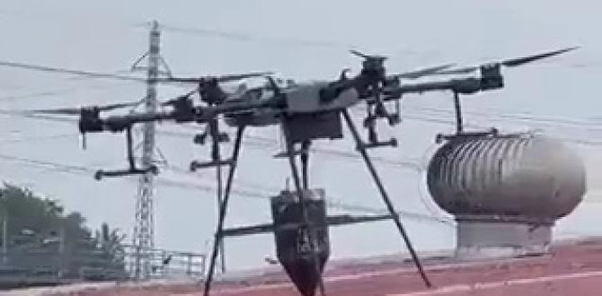 Dron en el techo de La Roca