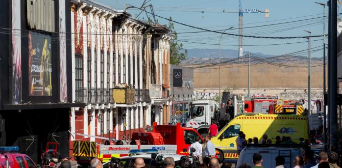 13 fallecidos y cuatro intoxicados en el incendio Murcia