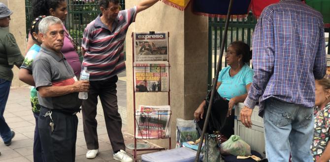 Babahoyo venta de agua en la calle