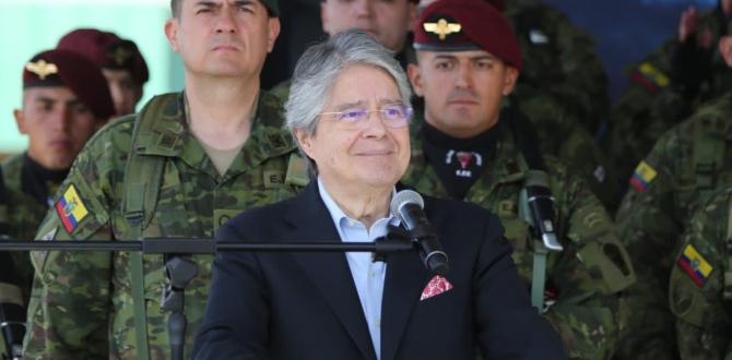 Guillermo Lasso, presidente de Ecuador.