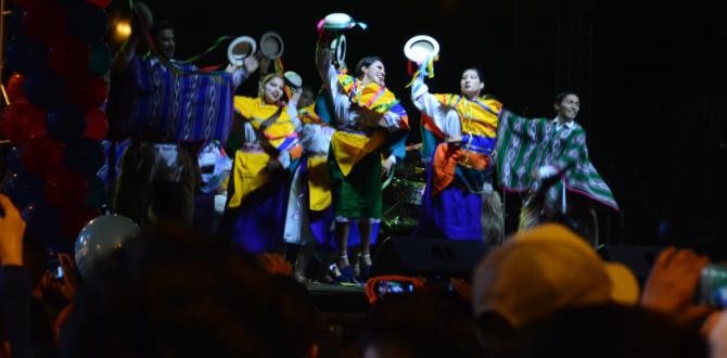 Hubo danza en la comienzo de las fiestas de Quito.