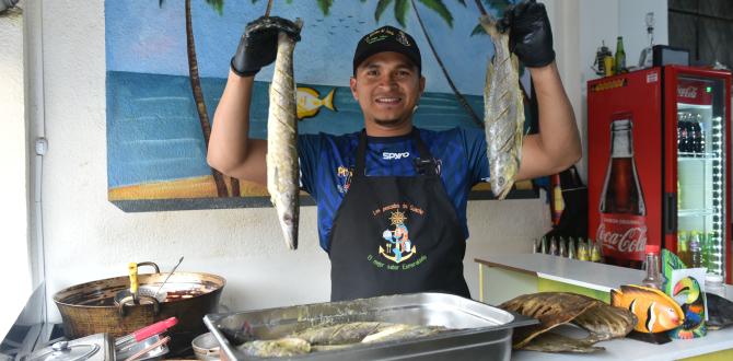 En ocasiones, Guacho realiza la pesca de su producto, porque es una actividad que aprendió en su niñez.