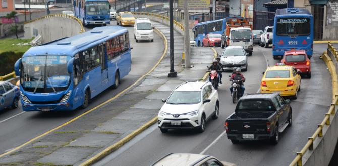 El contraflujo vehicular es una medida que toma la Agencia Metropolitana de Tránsito.