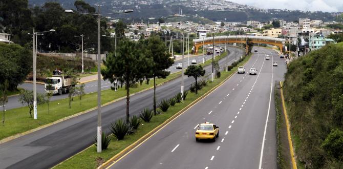 La Autopista General Rumiñahui cuenta con tramos que tienen contraflujo en diferentes horarios.