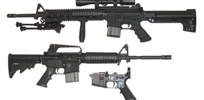 Este es el fusil AR-15. Este modelo fue utilizado en el asesinato de Fernando Villavicencio, el 9 de agosto de 2023.