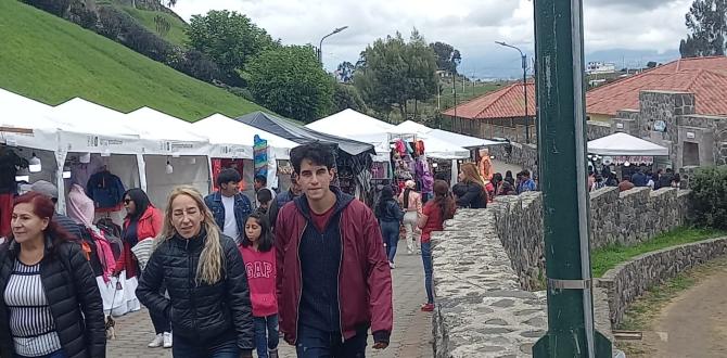 Las ferias fueron de los principales atractivos en Tungurahua.