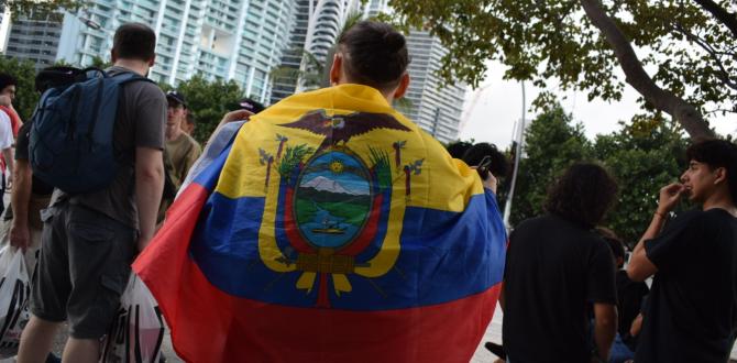 Ecuatorianos en Miami.