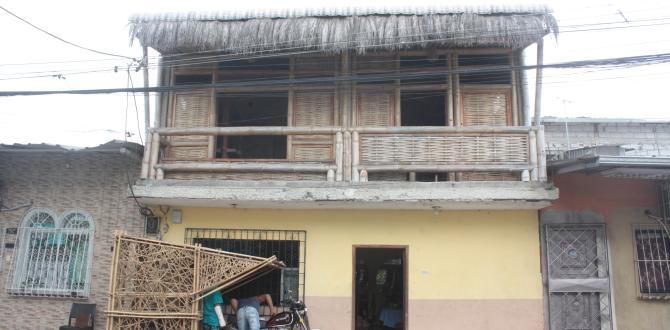 Casa de bambú en Guayaquil