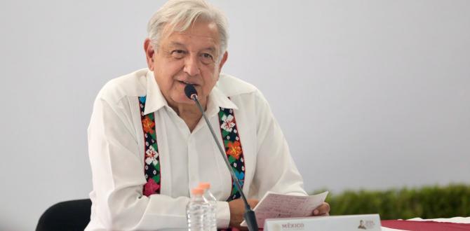 Andrés Manuel López Obrador, presidente de México.