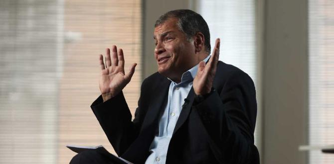 Rafael Correa, expresidente de la República