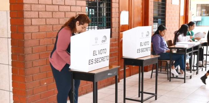 Los ecuatorianos irán a las urnas el 21 de abril de 2024.