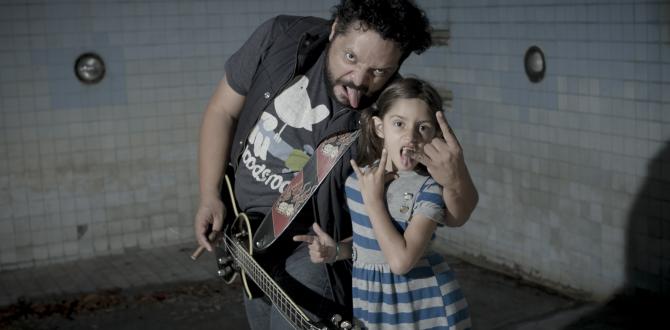Luis Rueda y su hija