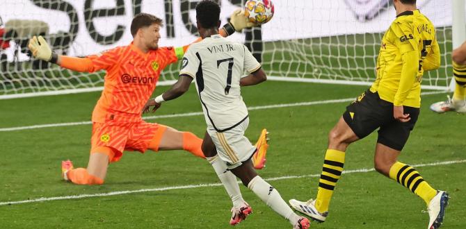 Vinicius comandó la victoria del Real Madrid.