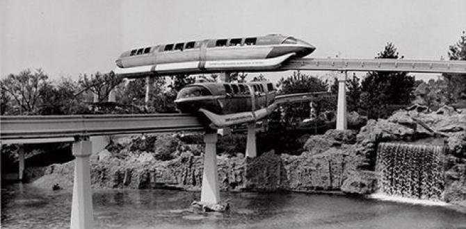 S inaugura el Disneyland Monorail System, el primer sistema de monorraíl operativo