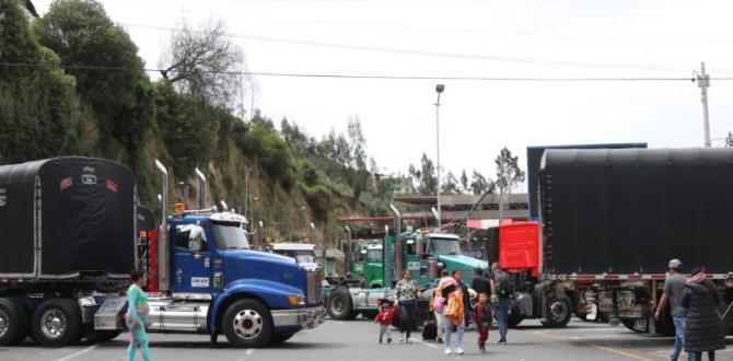 La frontera con Colombia está bloqueada.