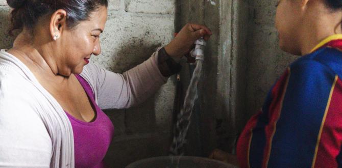 Agua potable en cooperativas del noroeste de Guayaquil