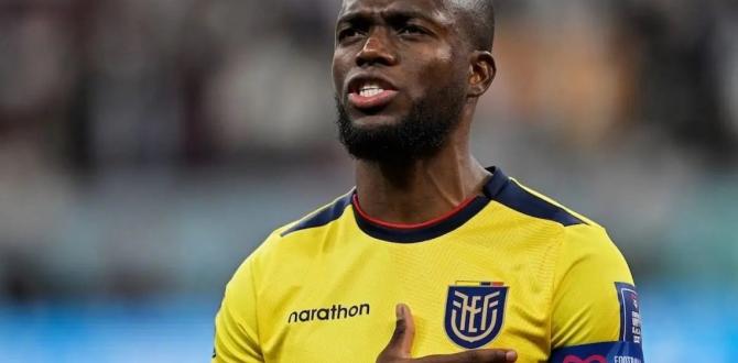 Enner Valencia es el capitán de la Tri.