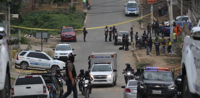 Policía baleado Balerio Estacio