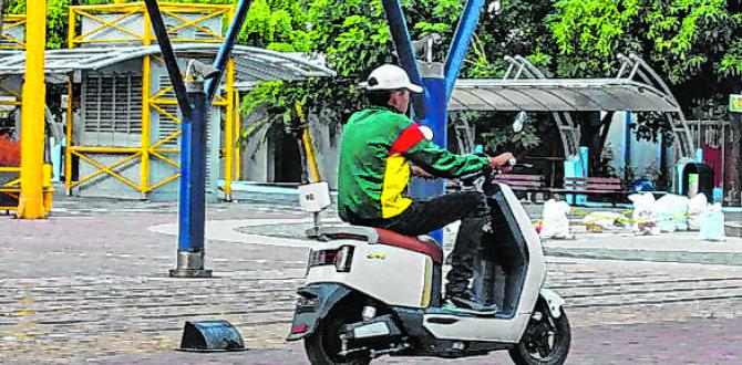 Motociclista sospechoso en el Malecón del Salado