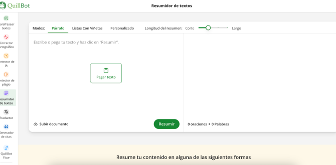 Personaliza tus resúmenes como si fueran un menú a la carta