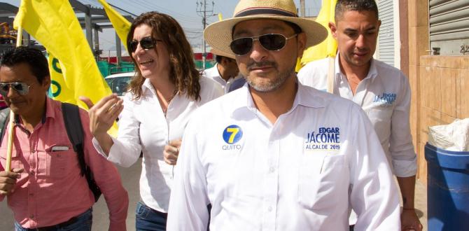 Édgar Jácome fue candidato a la Alcaldía de Quito, en 2019.