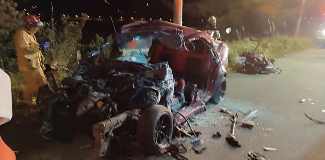 accidente en vía Cuenca-Loja