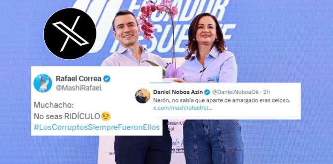 Daniel Noboa vs Rafael Correa