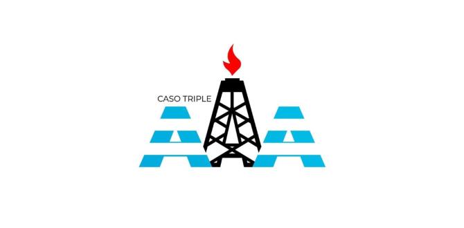 Este es el logo que la Fiscalía General del Estado hizo para el caso Triple A.