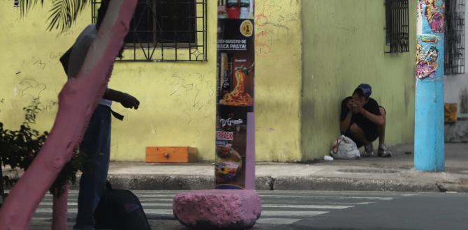 Los ‘chamberos’ consumen droga a plena luz del día