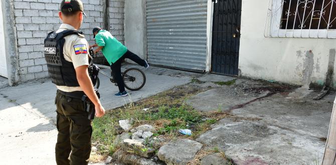 La Policía Nacional llegó al sitio para recabar indicios.